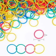 Synthetic color rubber band